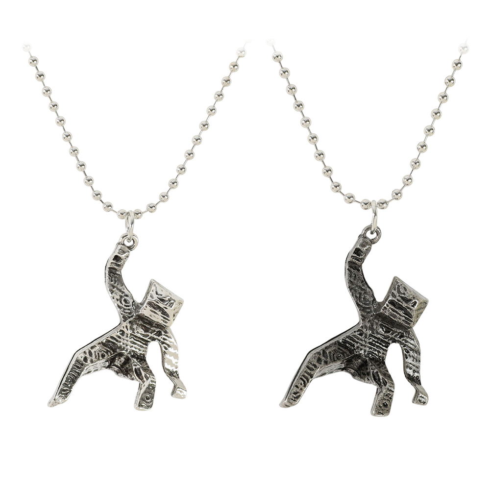 Men Accessories Necklace - Kalung Liontin 3D Xenon Rock Little