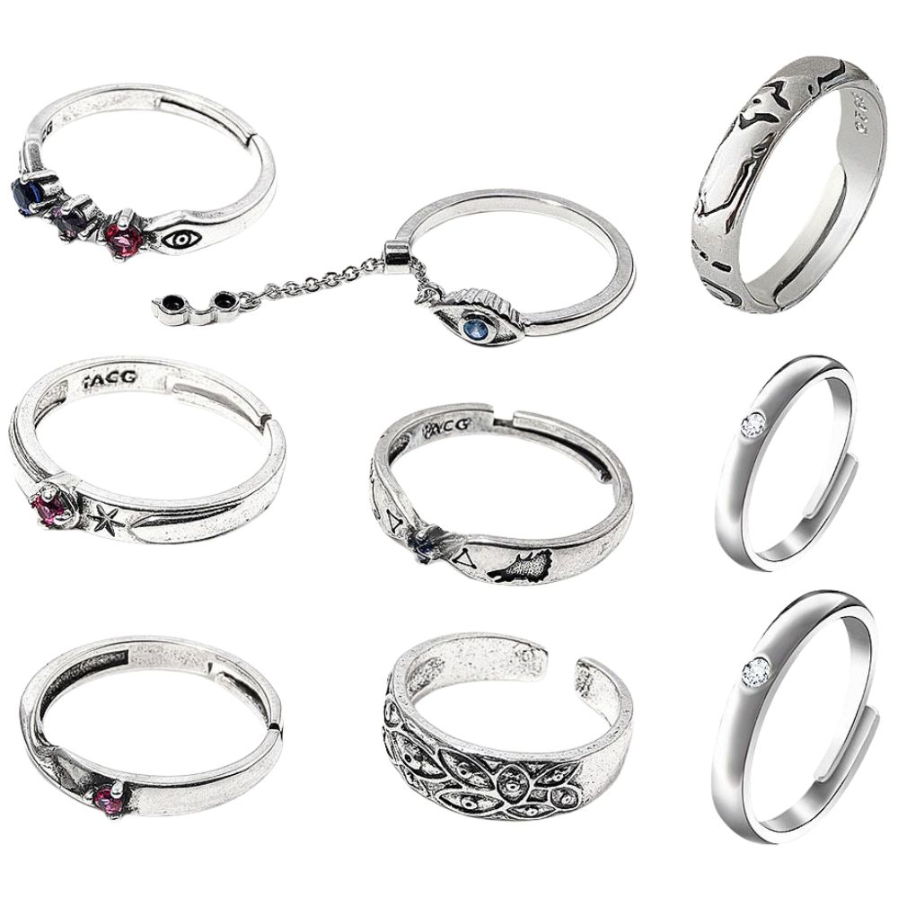 Men Accessories Ring - Cincin Anime JJK Yuta Okkotsu Cosplay