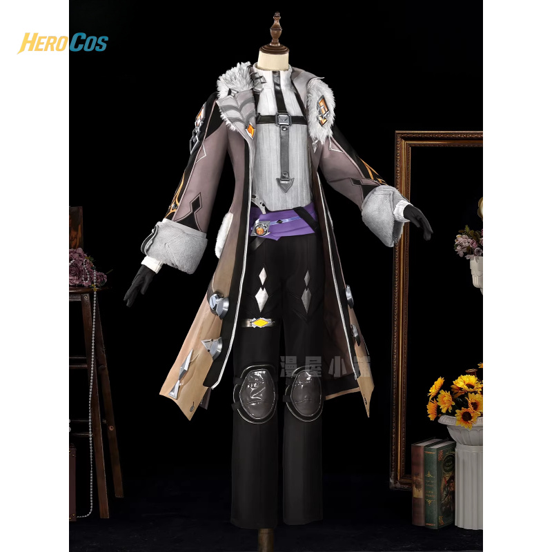 Men Accessories For Party - Kostum Cosplay Genshin Impact Illuga Set