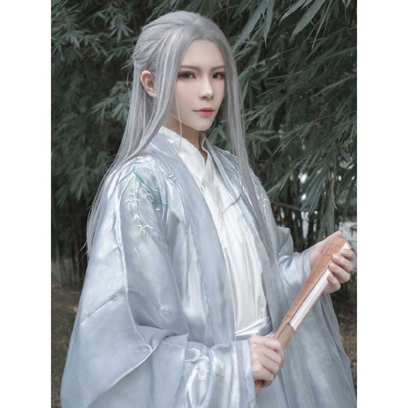 Men Accessories For Party - Kostum Cosplay Anime Rambut Lurus Panjang