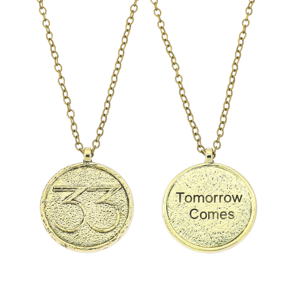 Men Accessories Necklace - Expedition 33 Clair Obscur Kalung Koin