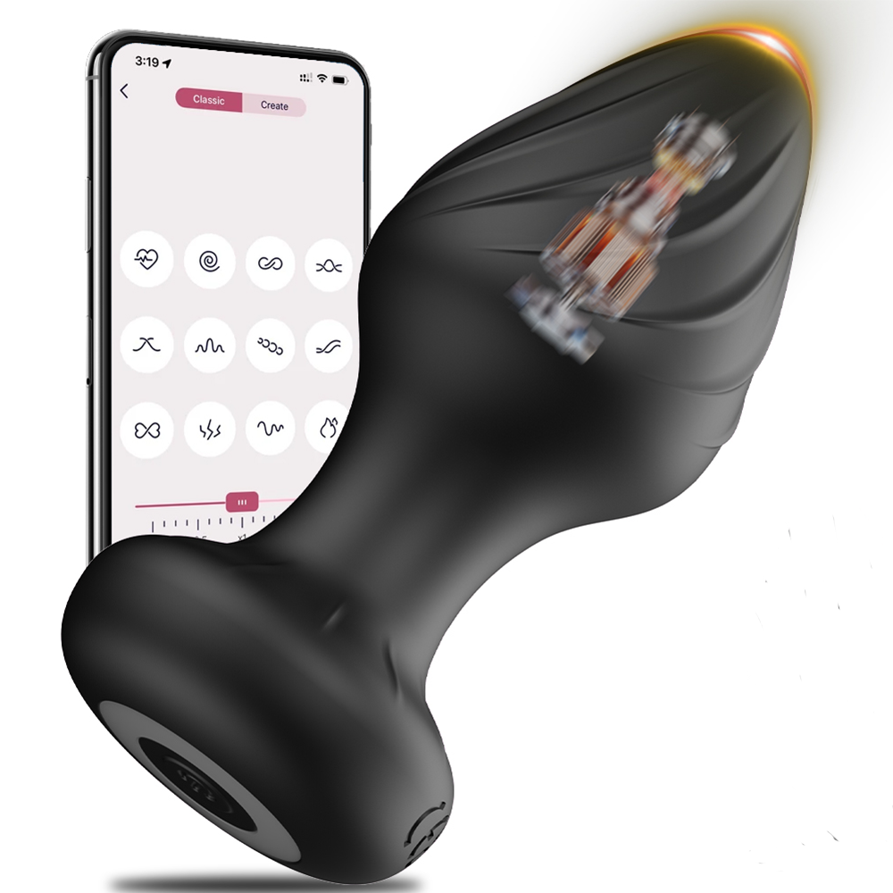 Men Accessories App - Vibrator Anal Kontrol APP, Anal Plug