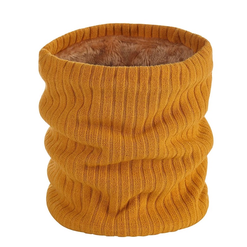 Men Accessories In Pakistan - Aksesoris syal berlapis bulu musim dingin