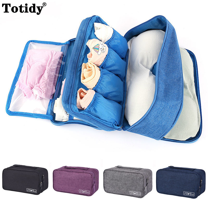 Men'S Accessories Organizer For Wardrobe - Tas Penyimpanan Pakaian Dalam Travel Bra