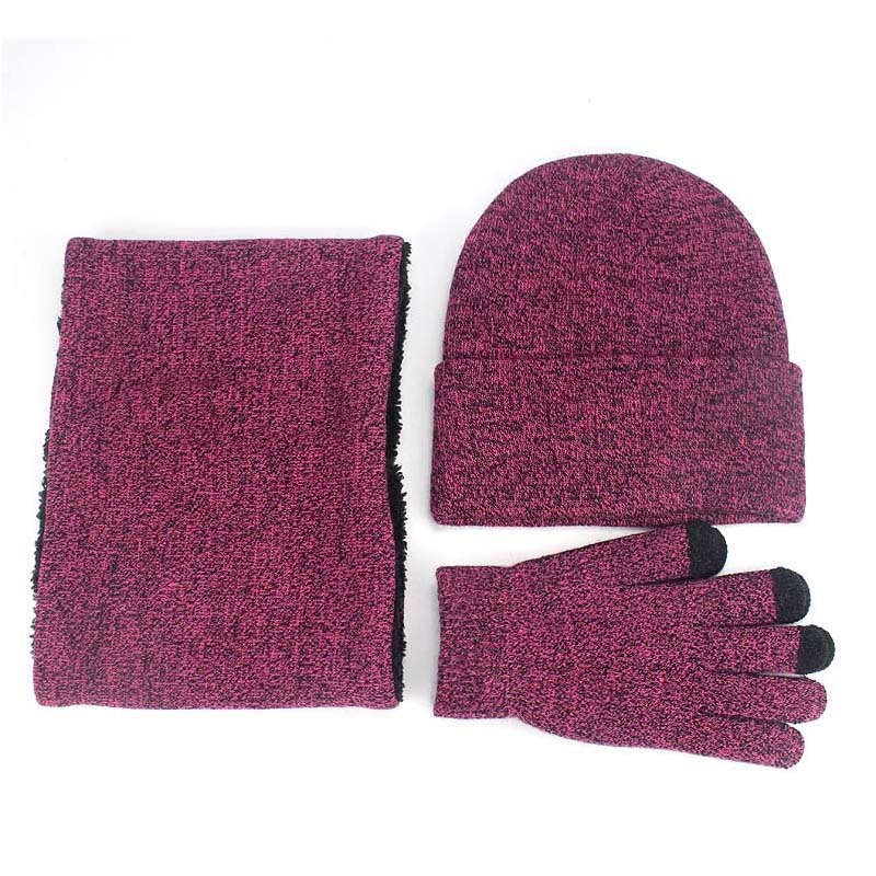 Men Accessories Tips - Set Sarung Tangan Syal Topi Musim