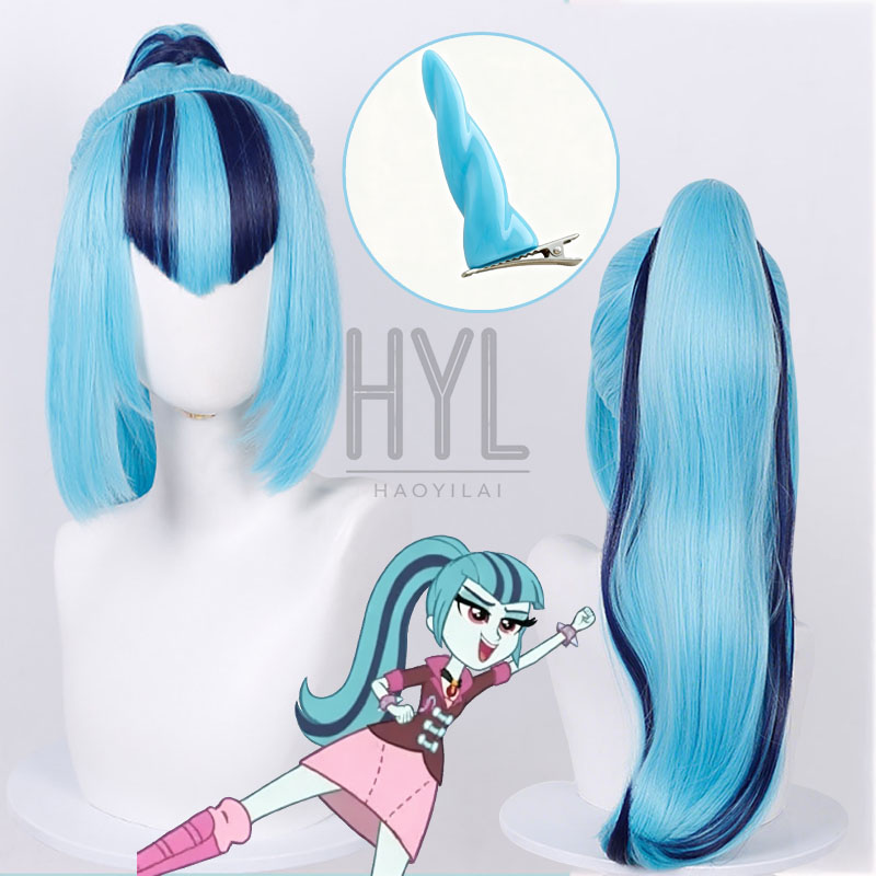 Men Accessories Look - Wig Cosplay Anime Pony Sonata Dusk