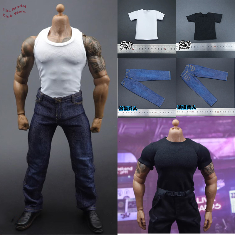 Men'S Accessories For Jeans - Aksesori Jeans biru Tentara kuat pria