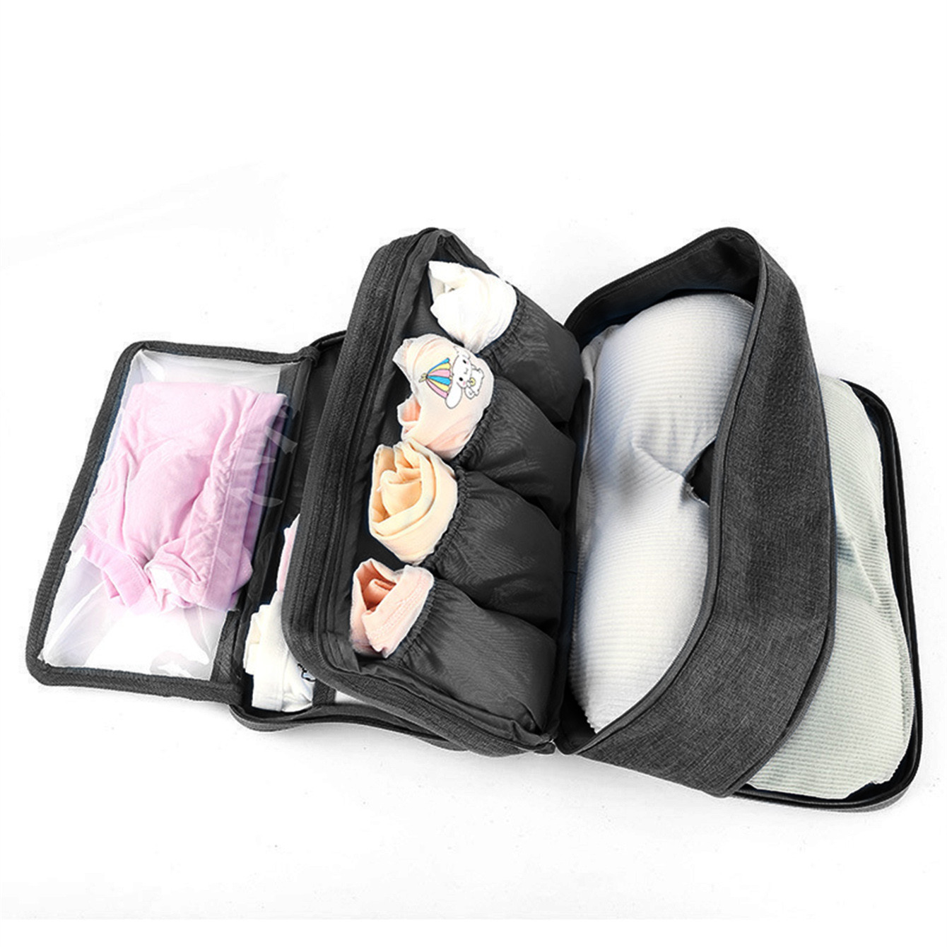 Men'S Accessories Organizer For Wardrobe - Tas penyimpanan pakaian dalam Travel Bra