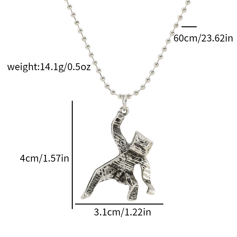 Kalung Liontin 3D Xenon Rock L - Men Accessories Necklace ulasan dan harga