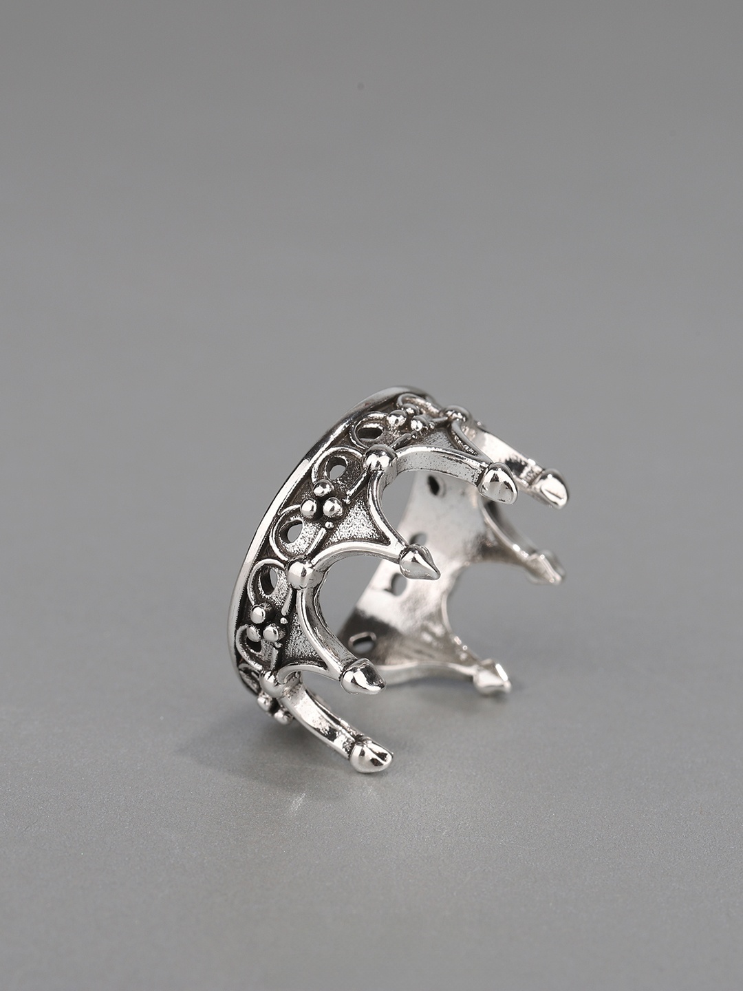 Cincin Mahkota Gotik Desain Te - Men Accessories Ring ulasan dan harga