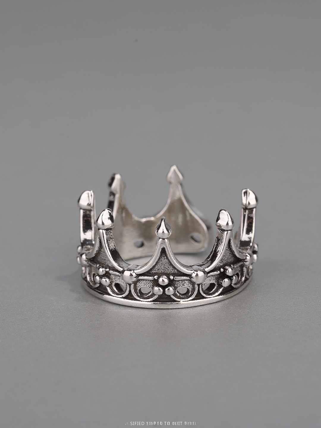 Cincin Mahkota Gotik Desain Te - Men Accessories Ring ulasan dan harga