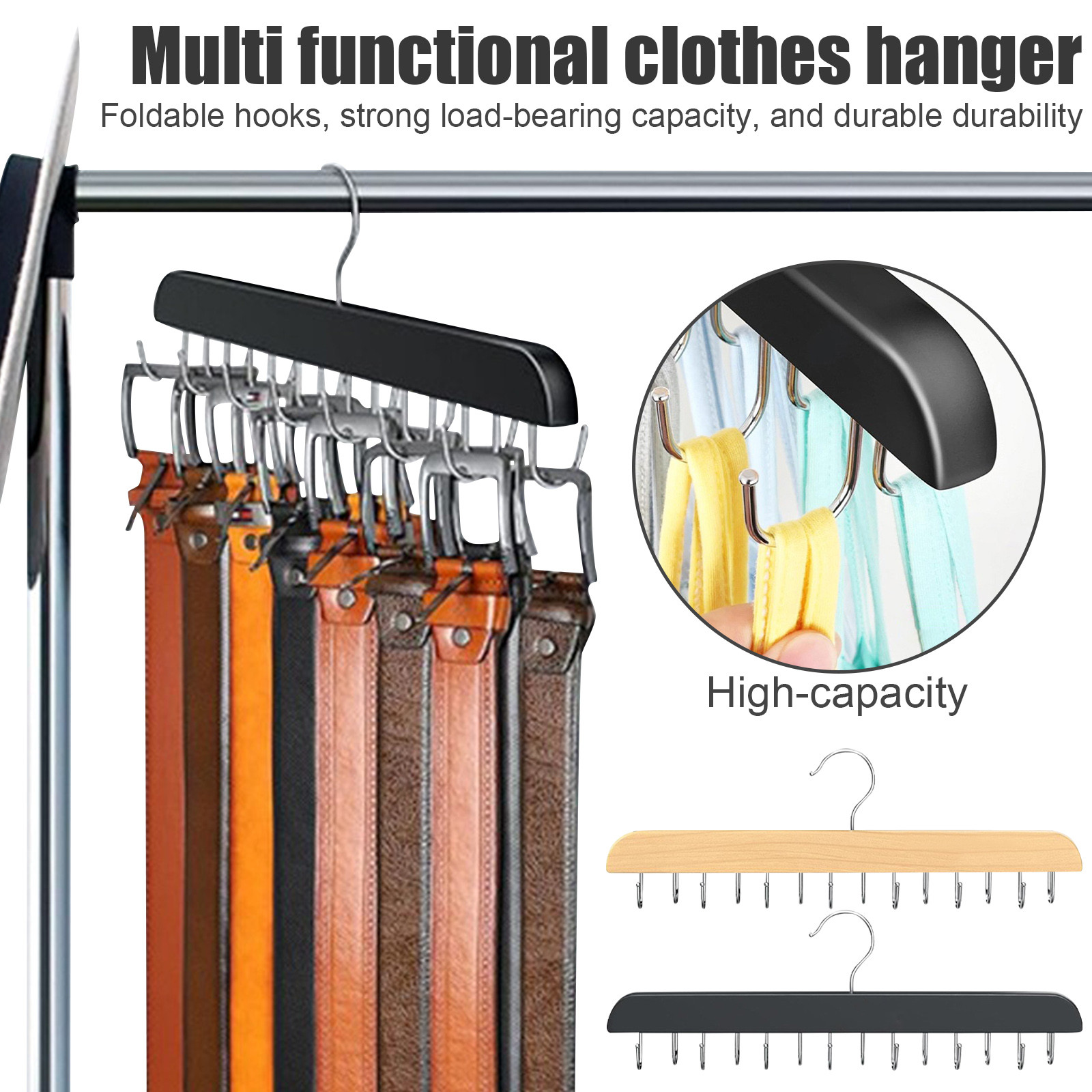 Rak sabuk kayu gantungan penyi - Men'S Accessories Organizer For Wardrobe ulasan dan harga