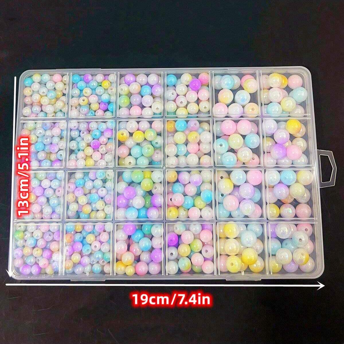 800pcs/24 kotak set manik-mani - Men Accessories Bracelet ulasan dan harga