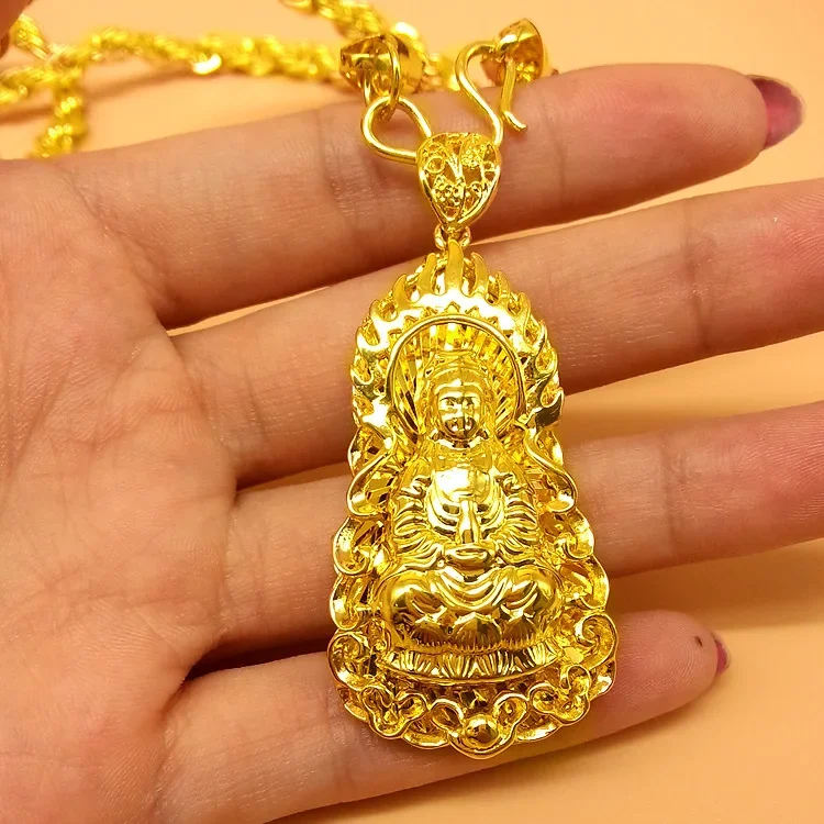 Kalung Emas Asli AU999 24K Pri - Men Accessories Look ulasan dan harga