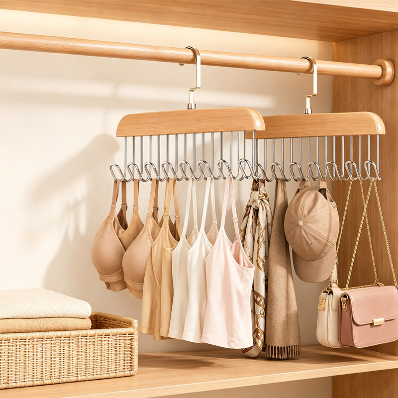 Gantungan Dasi Kayu Rak Sabuk  - Men'S Accessories Organizer For Wardrobe ulasan dan harga