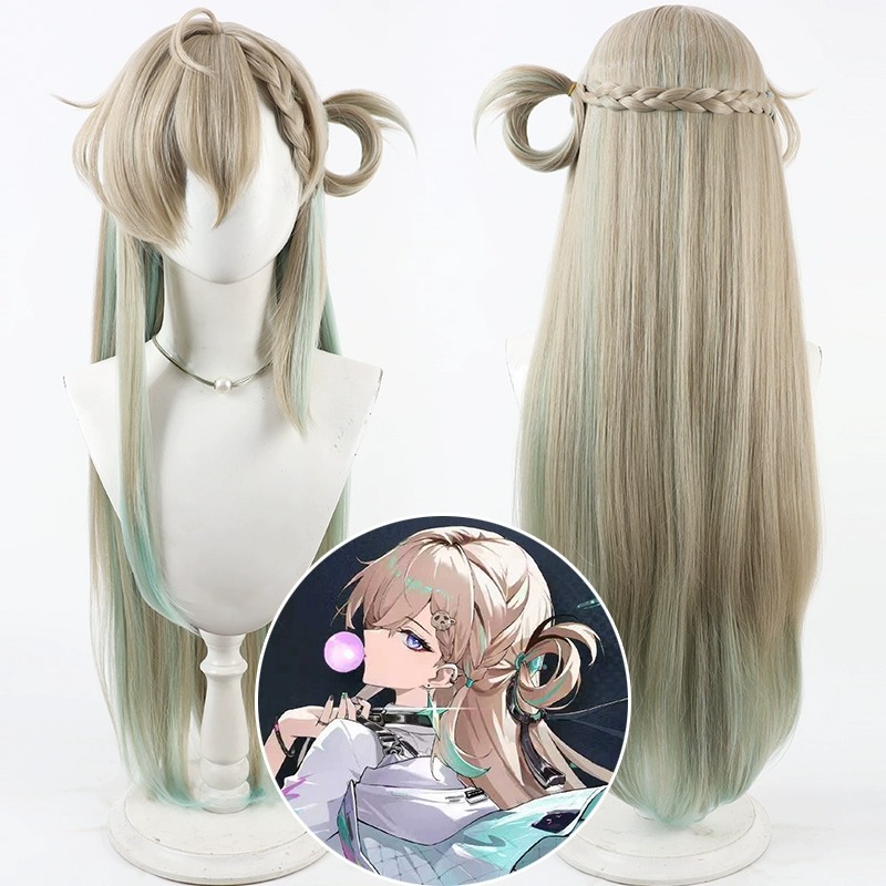 Wig Cosplay Game Wuthering Wav - Men Accessories Tips ulasan dan harga