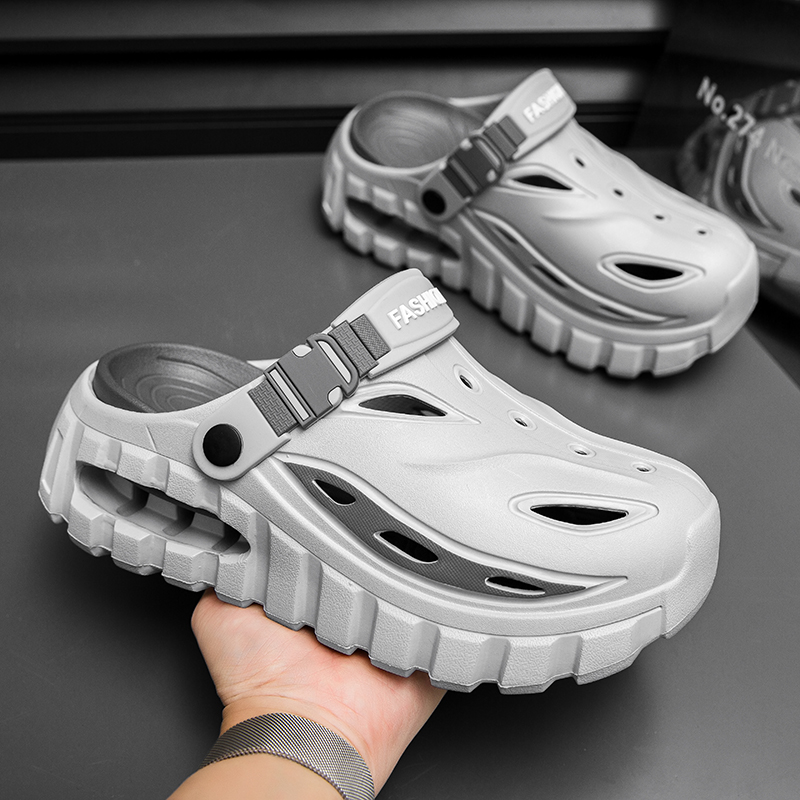 Sandal Bersol Tebal dan Tertut - Men Accessories For Beach ulasan dan harga