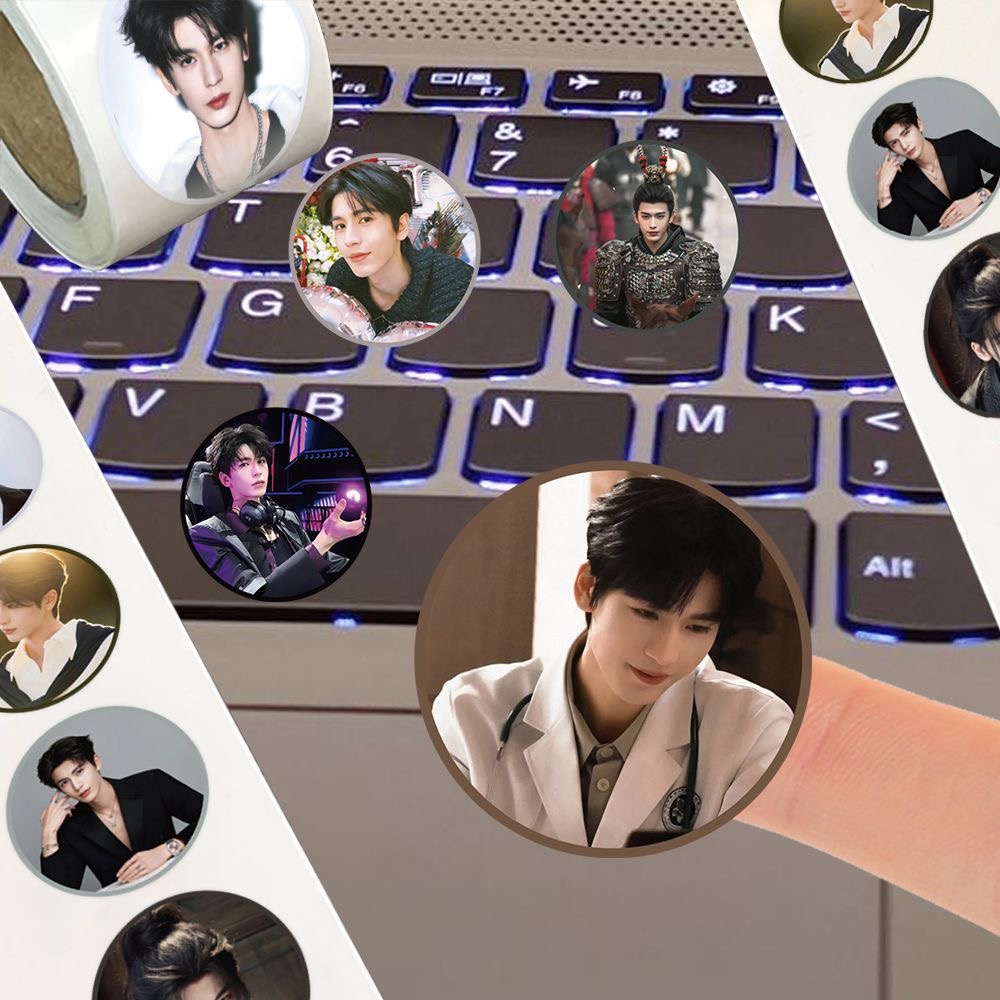 2000 stiker cosplay Zhang Ling - Men Accessories Look ulasan dan harga