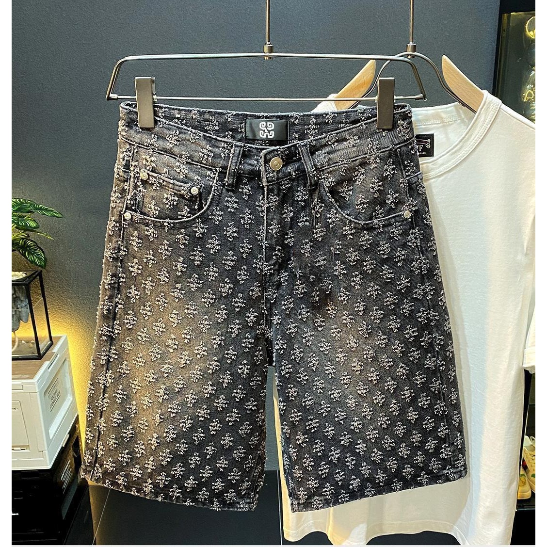 Celana Pendek Denim High Stree - Men'S Accessories For Jeans ulasan dan harga