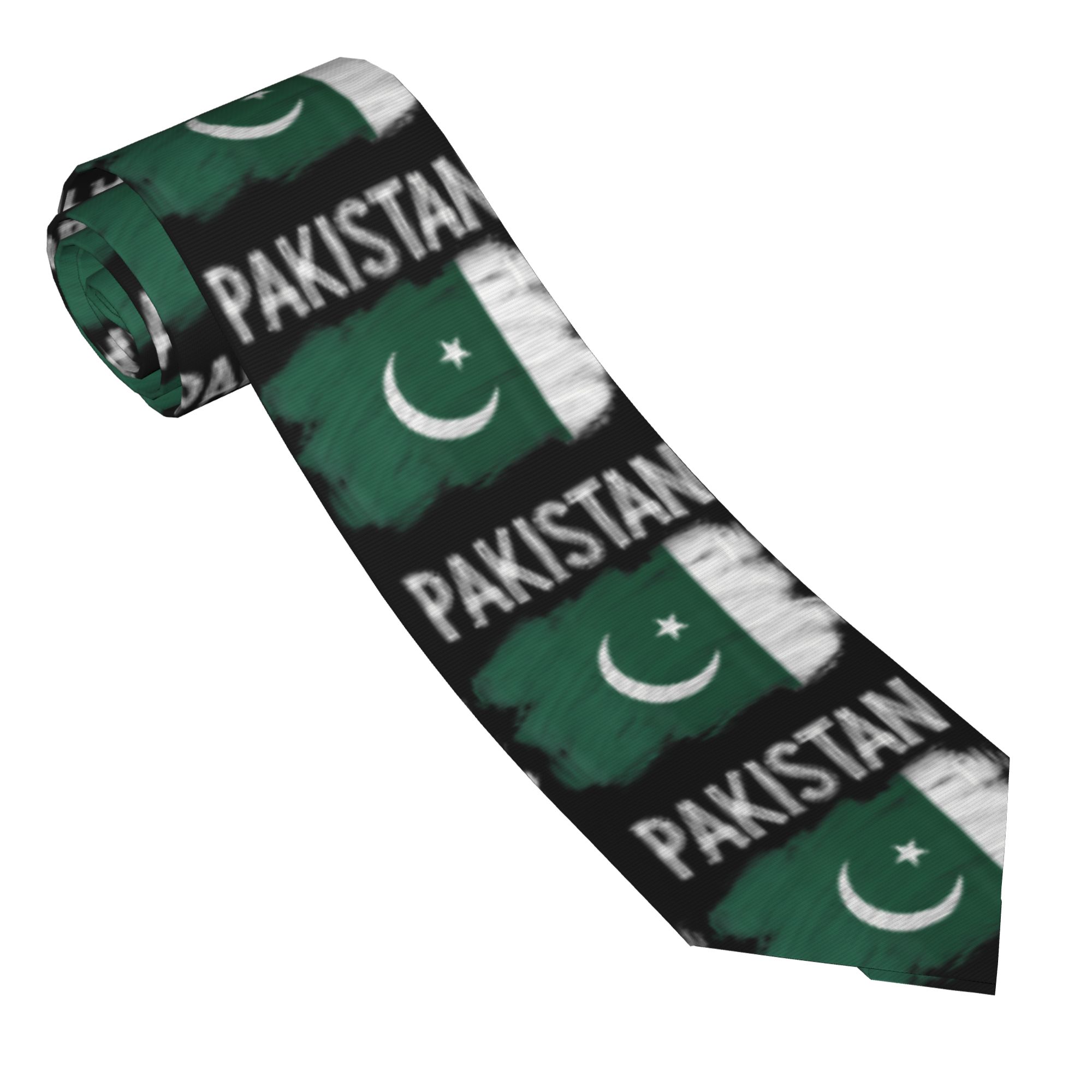 Dasi Bendera Pakistan Motif Ak - Men Accessories In Pakistan ulasan dan harga