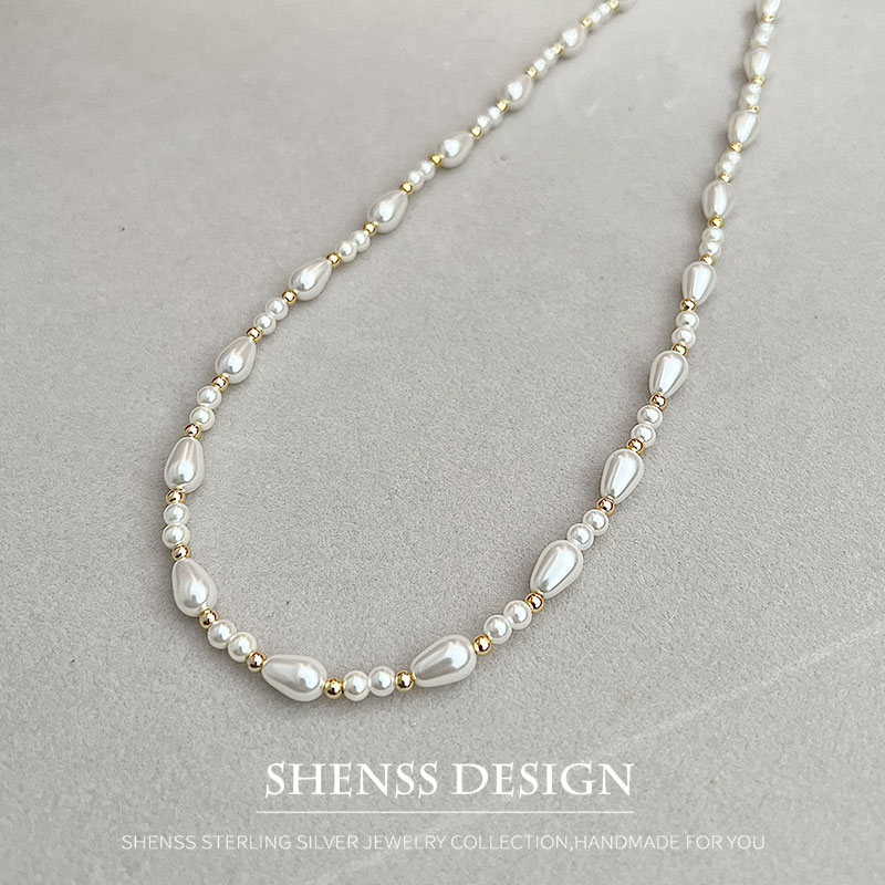 Kalung Tetesan Air Mutiara Imi - Men'S Accessories Drop Shipping ulasan dan harga