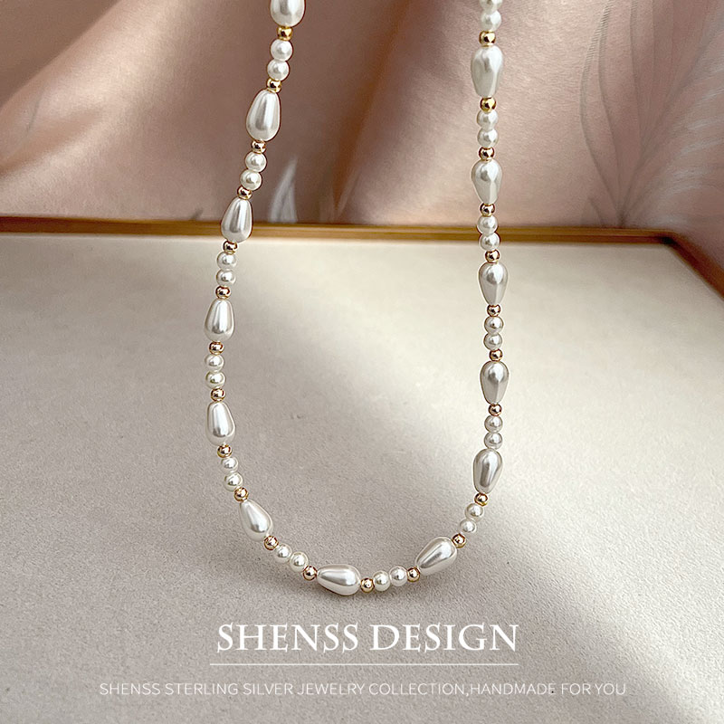 Kalung Tetesan Air Mutiara Imi - Men'S Accessories Drop Shipping ulasan dan harga