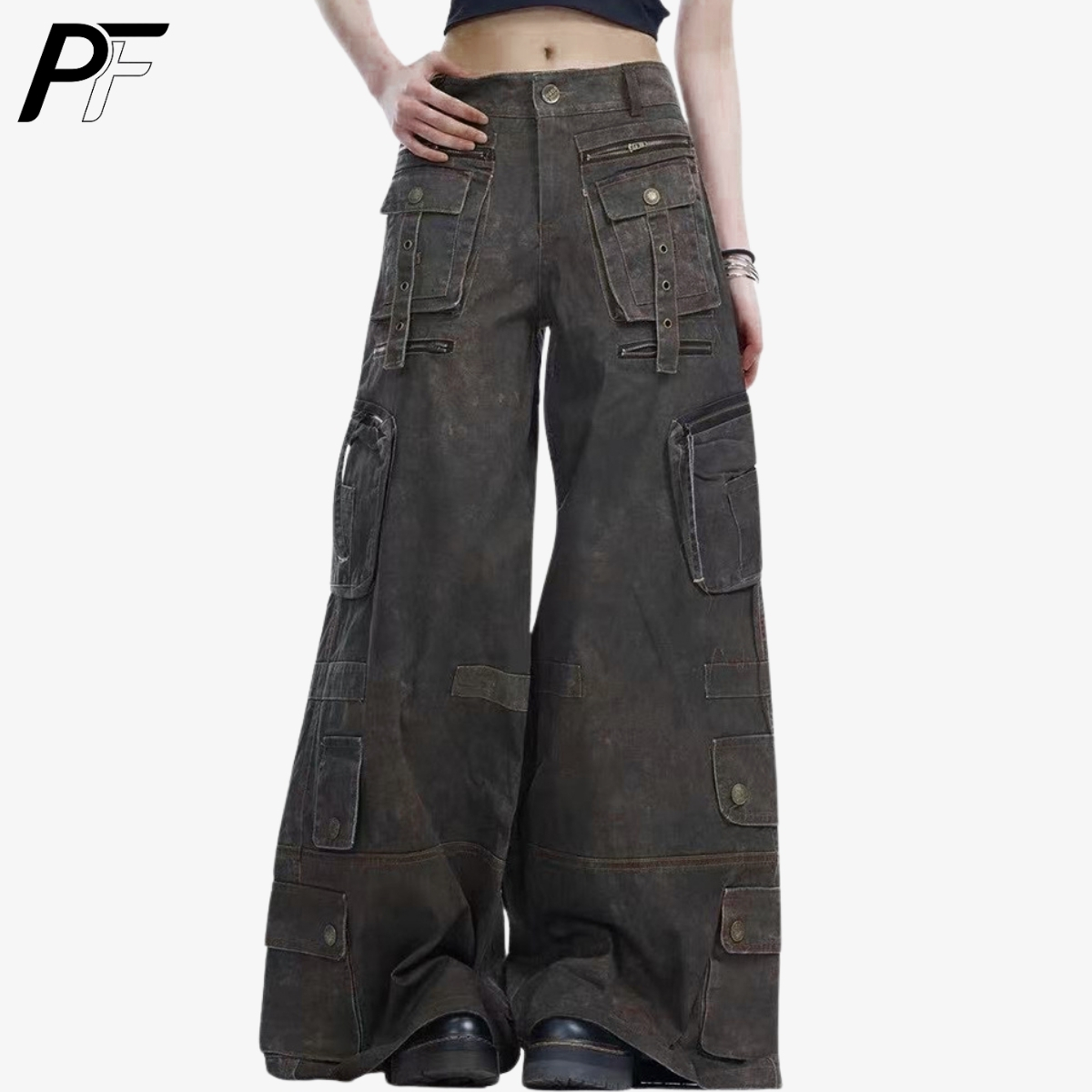 Celana Cargo Grunge Techwear M - Men'S Accessories For Jeans ulasan dan harga