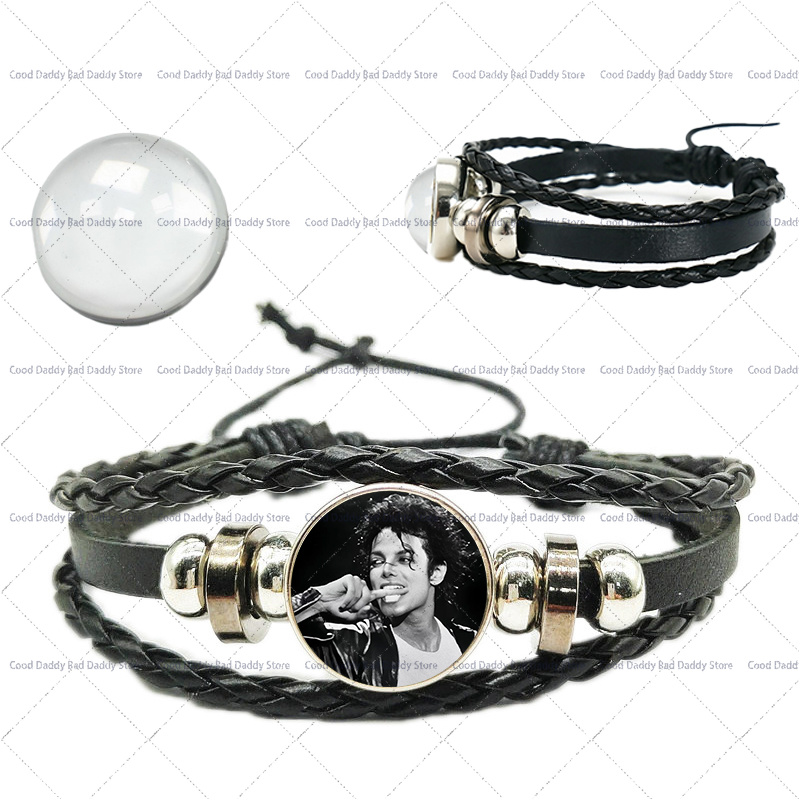 Michael Jackson Tali Tenun Tan - Men Accessories Jewellery ulasan dan harga