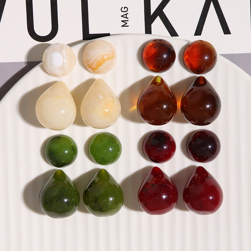 Manik-manik resin bentuk tetes - Men'S Accessories Drop Shipping ulasan dan harga
