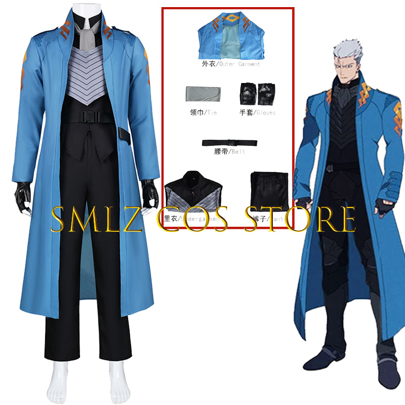 Kostum Cosplay Vergil Cry 5 Te - Men Accessories For Party ulasan dan harga
