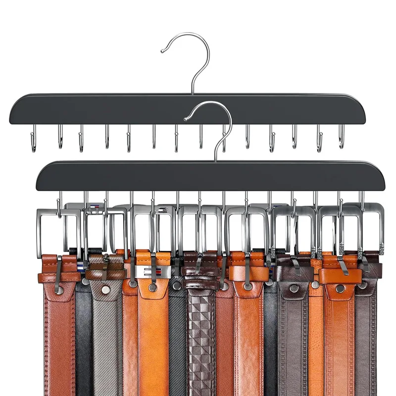 Rak Sabuk Kayu Gantungan Penyi - Men'S Accessories Organizer For Wardrobe ulasan dan harga