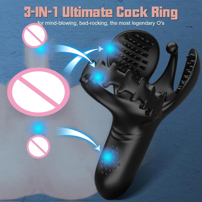 Cincin Penis Vibrator Kontrol  - Men Accessories App ulasan dan harga