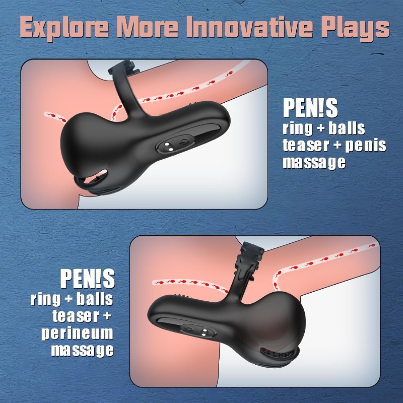 Cincin Penis Vibrator Kontrol  - Men Accessories App ulasan dan harga