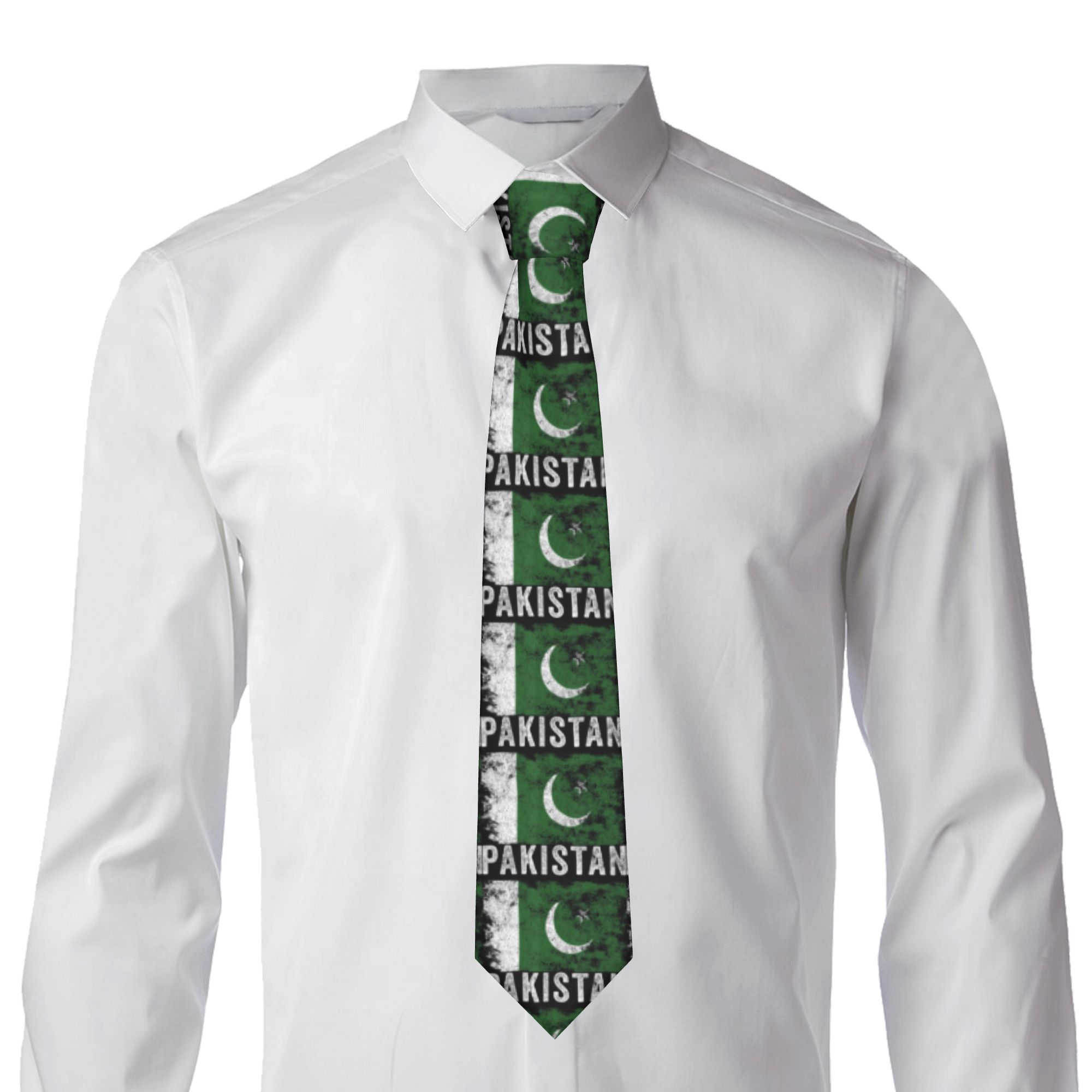 Dasi Bendera Pakistan Motif Be - Men Accessories In Pakistan ulasan dan harga