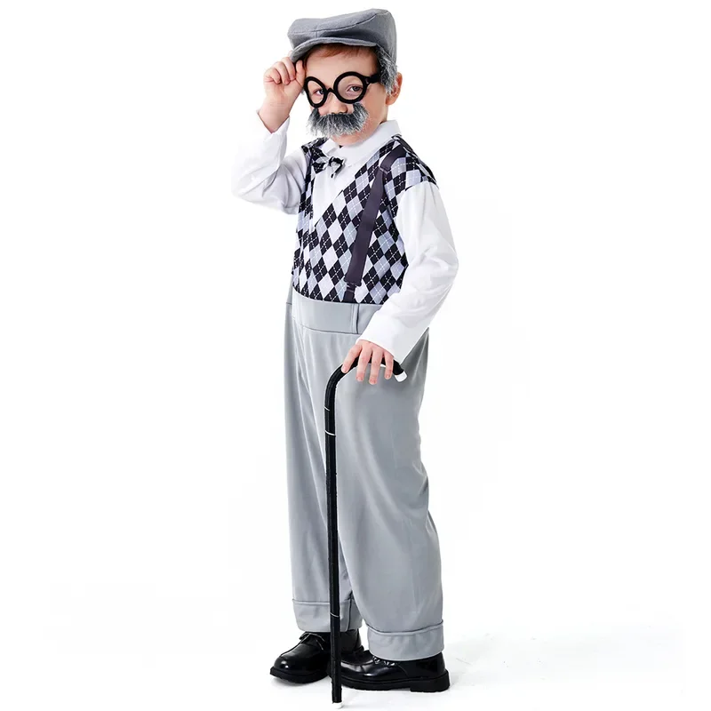 Kostum Halloween Cosplay Kakek - Men Accessories Hat ulasan dan harga