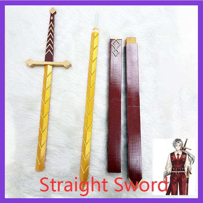 Pedang Lurus Properti Cosplay  - Men Accessories For Party ulasan dan harga